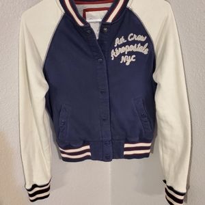 Aeropostale rug letter varsity jacket S